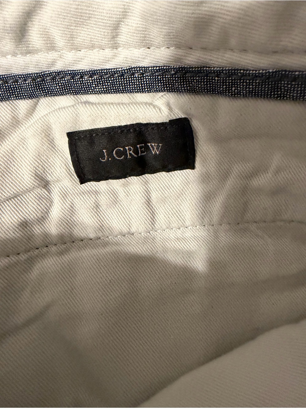 J. Crew Men's Lightweight Denim lChinos